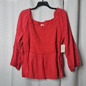 Red Women's Top